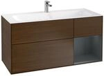 Villeroy und Boch Finion Waschtischunterschrank F070HGGN 119,6x59,1cm, Regal...