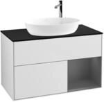 Villeroy und Boch Finion Waschtischunterschrank F902GKMT 100cm, Abdeckplatte...