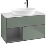 Villeroy und Boch Finion Waschtischunterschrank F891GKGM 100cm, Abdeckplatte...