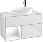 Villeroy und Boch Finion Waschtischunterschrank F891GFMT 100cm, Abdeckplatte...