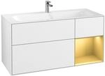 Villeroy und Boch Finion Waschtischunterschrank F070HFGF 119,6x59,1cm, Regal...