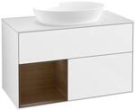 Villeroy und Boch Finion Waschtischunterschrank FA11GNGF 100cm, Abdeckplatte...