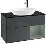 Villeroy und Boch Finion Waschtischunterschrank F902GMHG 100cm, Abdeckplatte...