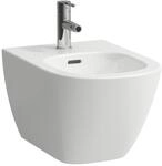 Laufen Lua Wand-Bidet H8300810003021 mit &Uuml;berlauf, 1 Hahnloch, wei&szlig;