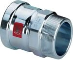 Viega Prestabo &Uuml;bergangsst&uuml;ck 629991 108 mm x R 4, Stahl unlegiert, SC-Contur,
