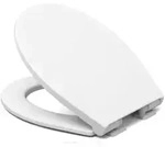 Haro Picco WC-Sitz 541839 f&uuml;r Standard WC, weiss, oval, Edelstahlscharniere
