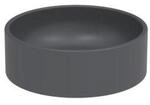 Bette BetteBalance Aufsatz-Waschtisch A248-400PW 42,5x42,5x14,3cm, PW, raven