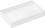 hansgrohe Xuniva Evo E Aufsatzwaschtisch 60326450 650x400mm, ohne Hahnloch/&Uuml;berlauf,