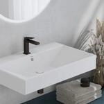 Kludi Decus Waschtischarmatur 110 542883975 mit Push-Open Ablauf. mattschwarz