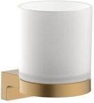 hansgrohe AddStoris S Zahnputzbecher 41769140 Wandmontage, brushed bronze