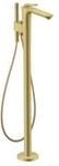 hansgrohe Wannenmischer Bodenstehend 49441950 ohne Struktur, Brushed Brass,