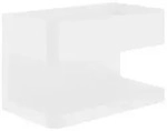 Emco round C Wandkorb 434513902 114,1 x 163x 89 mm, wei&szlig;