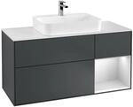 Villeroy und Boch Finion Waschtischunterschrank F421MTHG 120cm, Abdeckplatte...