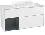Villeroy und Boch Finion Waschtischunterschrank F291HGGF 120cm, Abdeckplatte...