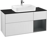 Villeroy und Boch Finion Waschtischunterschrank F422HGMT 120cm, Abdeckplatte...