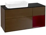 Villeroy und Boch Finion Waschtischunterschrank F692HBGN 120x60,3x50,1cm, Regal