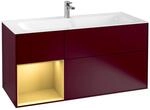 Villeroy und Boch Finion Waschtischunterschrank F060HFHB 119,6x59,1cm, Regal...