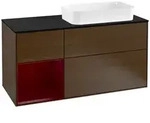 Villeroy und Boch Finion Waschtischunterschrank F272HBGN 120cm, Abdeckplatte...