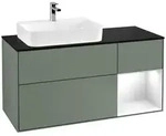 Villeroy und Boch Finion Waschtischunterschrank F402GFGM 120cm, Abdeckplatte...