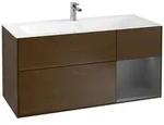 Villeroy und Boch Finion Waschtischunterschrank F070GKGN 119,6x59,1cm, Regal...