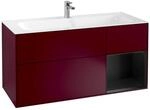 Villeroy und Boch Finion Waschtischunterschrank F070PDHB 119,6x59,1cm, Regal...