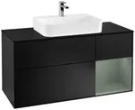 Villeroy und Boch Finion Waschtischunterschrank F422GMPD 120cm, Abdeckplatte...
