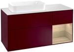 Villeroy und Boch Finion Waschtischunterschrank F281PCHB 120cm, Abdeckplatte...