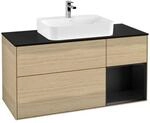 Villeroy und Boch Finion Waschtischunterschrank F422PDPC 120cm, Abdeckplatte...
