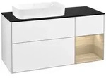 Villeroy und Boch Finion Waschtischunterschrank F692PCGF 120x60,3x50,1cm, Regal