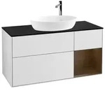 Villeroy und Boch Finion Waschtischunterschrank F952GNMT 120cm, Abdeckplatte...