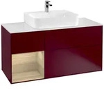 Villeroy und Boch Finion Waschtischunterschrank F161PCHB 120cm, Abdeckplatte...