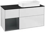 Villeroy und Boch Finion Waschtischunterschrank F682HGMT 120x60,3x50,1cm, Regal...
