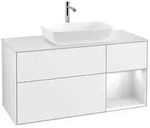 Villeroy und Boch Finion Waschtischunterschrank F831MTGF 120cm, Abdeckplatte...