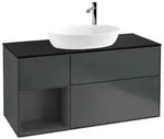 Villeroy und Boch Finion Waschtischunterschrank F942GKHG 120cm, Abdeckplatte...