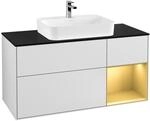 Villeroy und Boch Finion Waschtischunterschrank F422HFMT 120cm, Abdeckplatte...