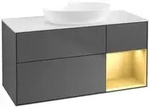 Villeroy und Boch Finion Waschtischunterschrank FA71HFGK 120cm, Abdeckplatte...