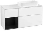 Villeroy und Boch Finion Waschtischunterschrank F681PDGF 120x60,3x50,1cm, Regal...