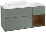 Villeroy und Boch Finion Waschtischunterschrank F691GNGM 120x60,3x50,1cm, Regal