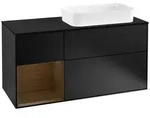 Villeroy und Boch Finion Waschtischunterschrank F272GNPD 120cm, Abdeckplatte...