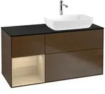 Villeroy und Boch Finion Waschtischunterschrank F802PCGN 120cm, Abdeckplatte...