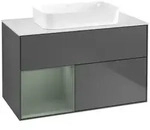 Villeroy und Boch Finion Waschtischunterschrank F651GMGK 100x60,3x50,1cm, Regal...