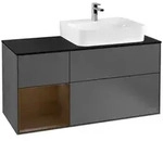Villeroy und Boch Finion Waschtischunterschrank F142GNGK 120cm, Abdeckplatte...