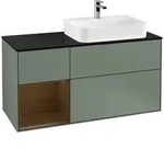 Villeroy und Boch Finion Waschtischunterschrank F392GNGM 120cm, Abdeckplatte...