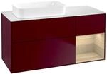 Villeroy und Boch Finion Waschtischunterschrank F691PCHB 120x60,3x50,1cm, Regal