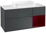 Villeroy und Boch Finion Waschtischunterschrank F301HBHG 120cm, Abdeckplatte...