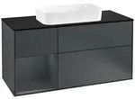 Villeroy und Boch Finion Waschtischunterschrank F292HGHG 120cm, Abdeckplatte...