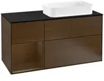 Villeroy und Boch Finion Waschtischunterschrank F272GNGN 120cm, Abdeckplatte...