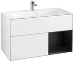 Villeroy und Boch Finion Waschtischunterschrank F040PDGF 99,6x59,1x49,8cm, Regal