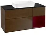 Villeroy und Boch Finion Waschtischunterschrank F712HBGN 120x60,3x50,1cm, Regal