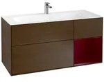 Villeroy und Boch Finion Waschtischunterschrank F070HBGN 119,6x59,1cm, Regal...